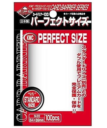 KMC Perfect Fit Sleeves / Perfect Size Sleeve - 100 Count Pokemon card japan
