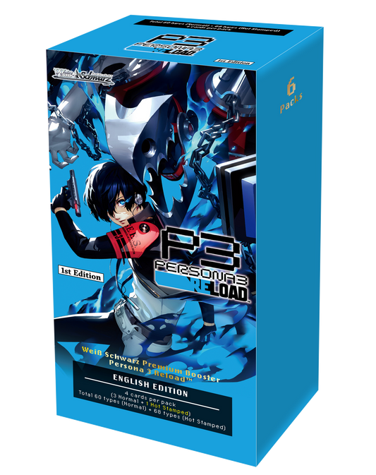 Weiss Schwarz English Premium Booster "Persona 3 Reload" Box / Case [PO 12/14/24]