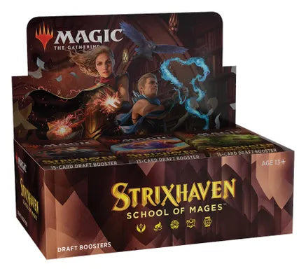 Magic The Gathering MTG Strixhaven: School of Mages - Draft Booster Box Display