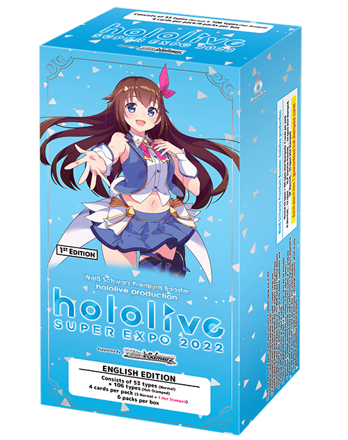 Weiss Schwarz English Hololive Production Premium Booster Box / Case [Ships 2 weeks after order]