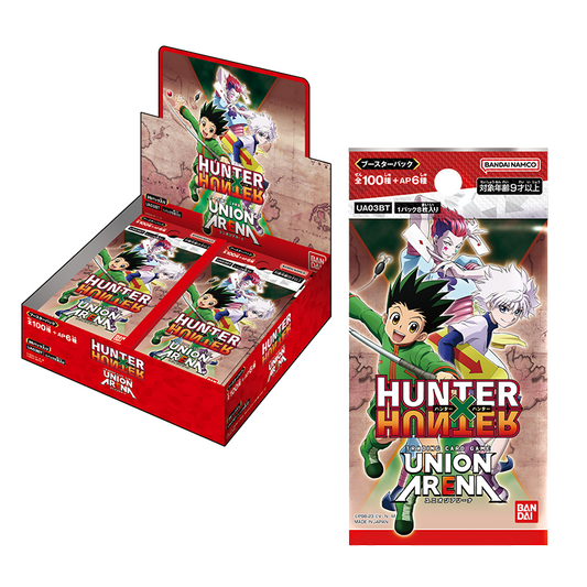 union arena hunter x hunter booster box