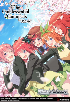 Weiss Schwarz English The Quintessential Quintuplets Movie Booster / Case