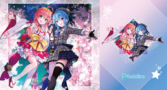 Bushiroad Rubber Mat Collection V2 Vol.519 Hololive "Under a Starry Sky of Dancing Sakura, miComet"
